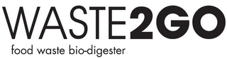 WASTE2GO FOOD WASTE BIO-DIGESTER logo