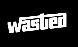 WASTED logo