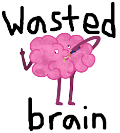 WASTED BRAIN logo