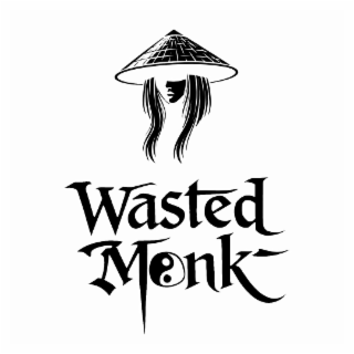 WASTED MONK logo