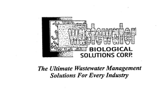 WASTEWATER BIOLOGICAL SOLUTIONS CORP. THE ULTIMATE WASTEWATER MANAGEMENT SOLUTIONS FOR EVERY INDUSTRY logo