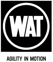WAT AGILITY IN MOTION logo