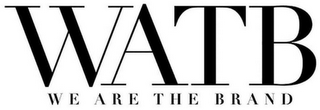 WATB WE ARE THE BRAND logo