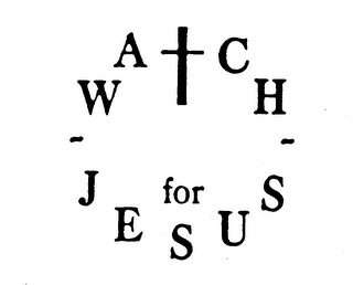 WATCH FOR JESUS logo
