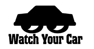 WATCH YOUR CAR logo