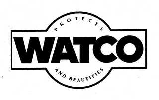 WATCO PROTECTS AND BEAUTIFIES logo