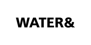 WATER& logo