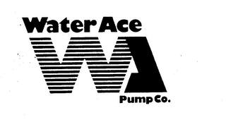 WATER ACE WA PUMP CO. logo