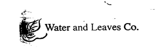 WATER AND LEAVES logo