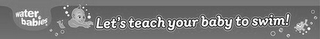 WATER BABIES LET'S TEACH YOUR BABY TO SWIM! logo