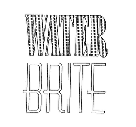 WATER BRITE logo