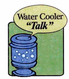 WATER COOLER "TALK" logo