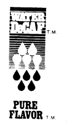 WATER DECAF PURE FLAVOR logo