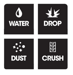 WATER DROP DUST CRUSH logo