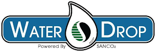WATER DROP POWERED BY SANCO2 logo