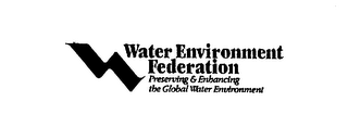 WATER ENVIRONMENT FEDERATION PRESERVING & ENHANCING THE GLOBAL WATER ENVIRONMENT logo