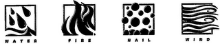 WATER FIRE HAIL WIND logo