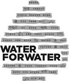 WATER FOR WATER logo