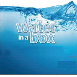 WATER IN A BOX logo