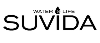 WATER IS LIFE SUVIDA logo