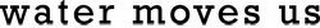 WATER MOVES US logo