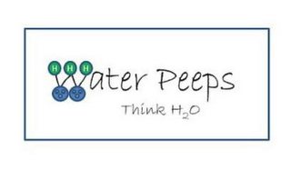 WATER PEEPS THINK H20 HHH logo