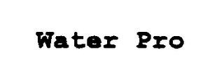 WATER PRO logo