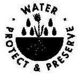 WATER PROTECT & PRESERVE logo