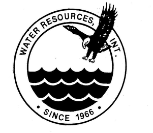 WATER RESOURCES, INT. SINCE 1966 logo