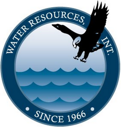 WATER RESOURCES, INT. SINCE 1996 logo