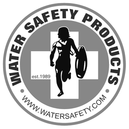 WATER SAFETY PRODUCTS WWW.WATERSAFETY.COM EST.1989 logo