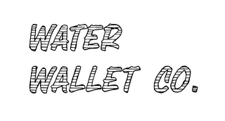 WATER WALLET CO. logo