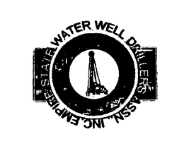 WATER WELL DRILLERS ASSN.INC. EMPIRE STATE logo