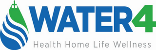 WATER4 HEALTH HOME LIFE WELLNESS logo