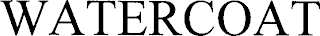 WATERCOAT logo