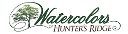 WATERCOLORS OF HUNTER'S RIDGE logo
