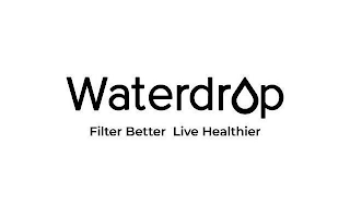 WATERDROP FILTER BETTER LIVE HEALTHIER logo