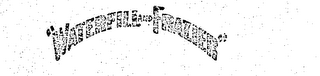 "WATERFILL AND FRAZIER" logo