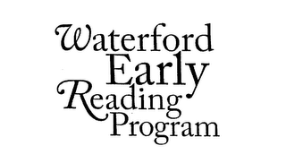 WATERFORD EARLY READING PROGRAM logo