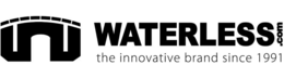 WATERLESS.COM THE INNOVATIVE BRAND SINCE 1991 logo