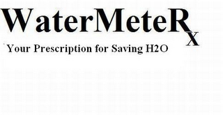 WATERMETER YOUR PRESCRIPTION FOR SAVING H2O logo