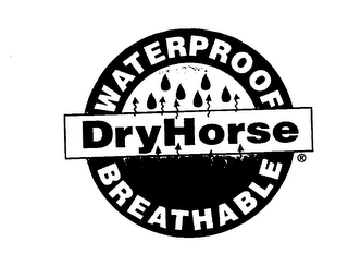 WATERPROOF DRYHORSE BREATHABLE logo