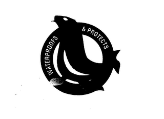 WATERPROOFS & PROTECTS logo
