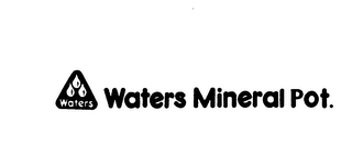 WATERS WATERS MINERAL POT. logo