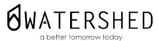 WATERSHED A BETTER TOMORROW TODAY logo
