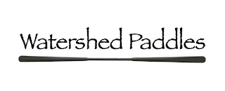 WATERSHED PADDLES logo