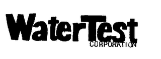WATERTEST CORPORATION logo