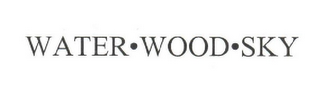 WATER·WOOD·SKY logo