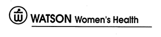 WATSON WOMEN'S HEALTH logo