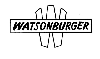 WATSONBURGER logo